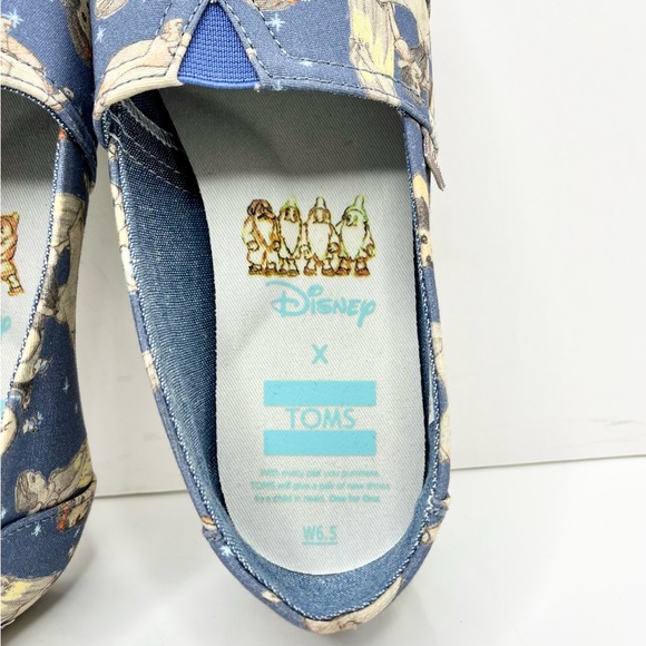 Toms X Disney ‘Snow White’ Printed Canvas Loafer - Picture 8 of 10